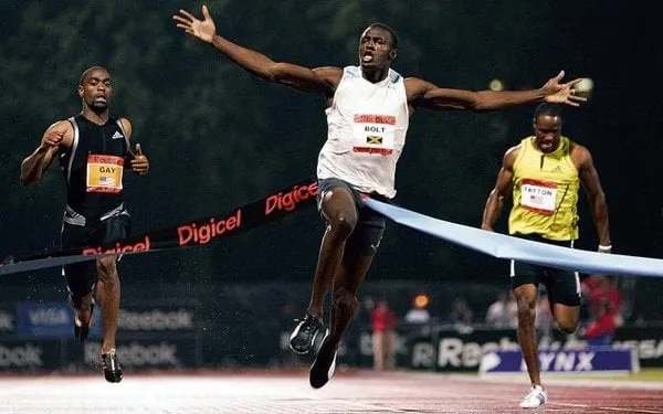 Zdjęcie Ile biega Usain Bolt? Zaskakujące prędkości i rekordy na bieżni