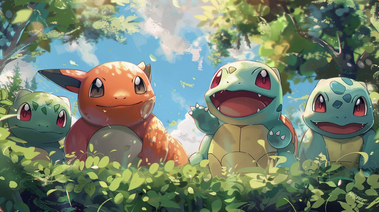 Zdjęcie Rozpocznij przygodę w świecie Pokemonów: Startery Pokemon!