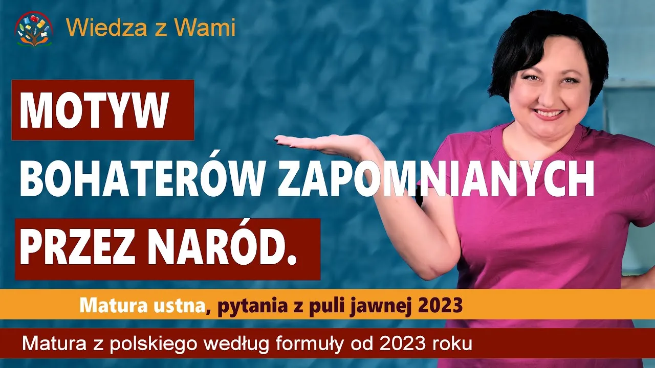 Zdjęcie Motyw bohaterów zapomnianych przez naród i ich tragiczne losy w literaturze