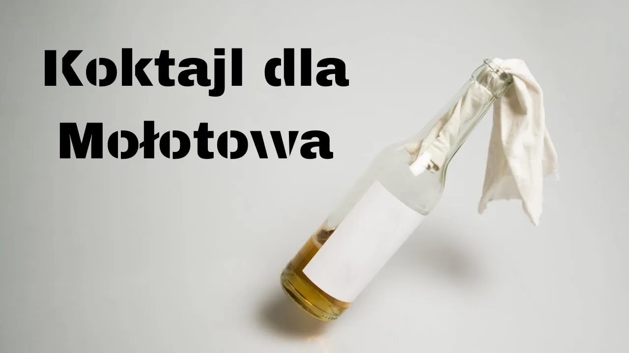 Zdjęcie Koktajl Mołotowa: tajemnice nazwy i historia, która zaskakuje