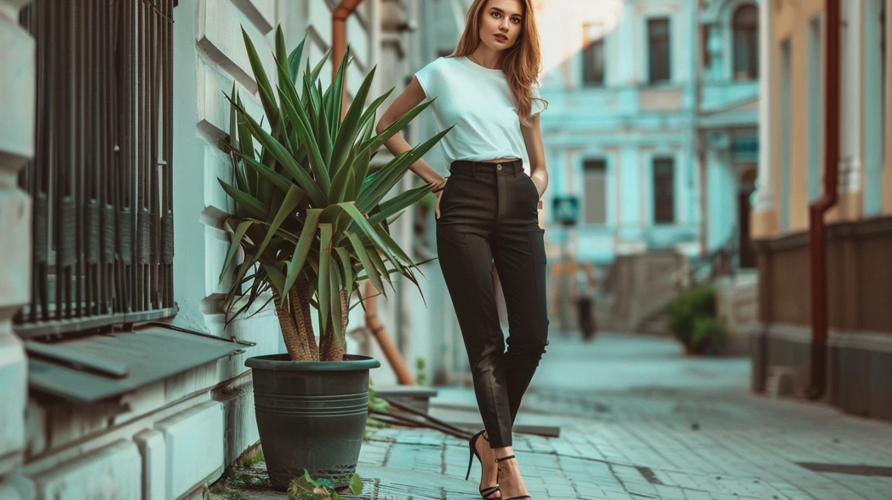 Zdjęcie Joggery damskie w eleganckim wydaniu: jak je stylizować?