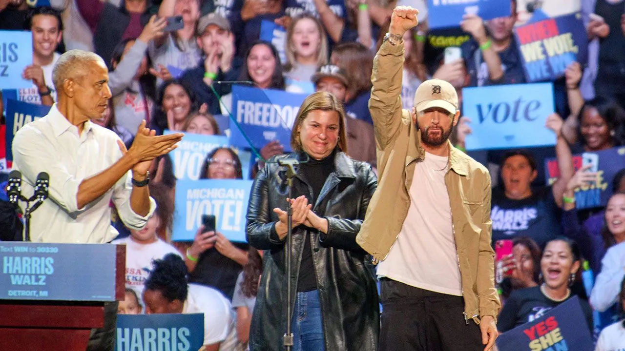 Zdjęcie Kogo popiera Eminem? Oto jego wsparcie dla Kamali Harris