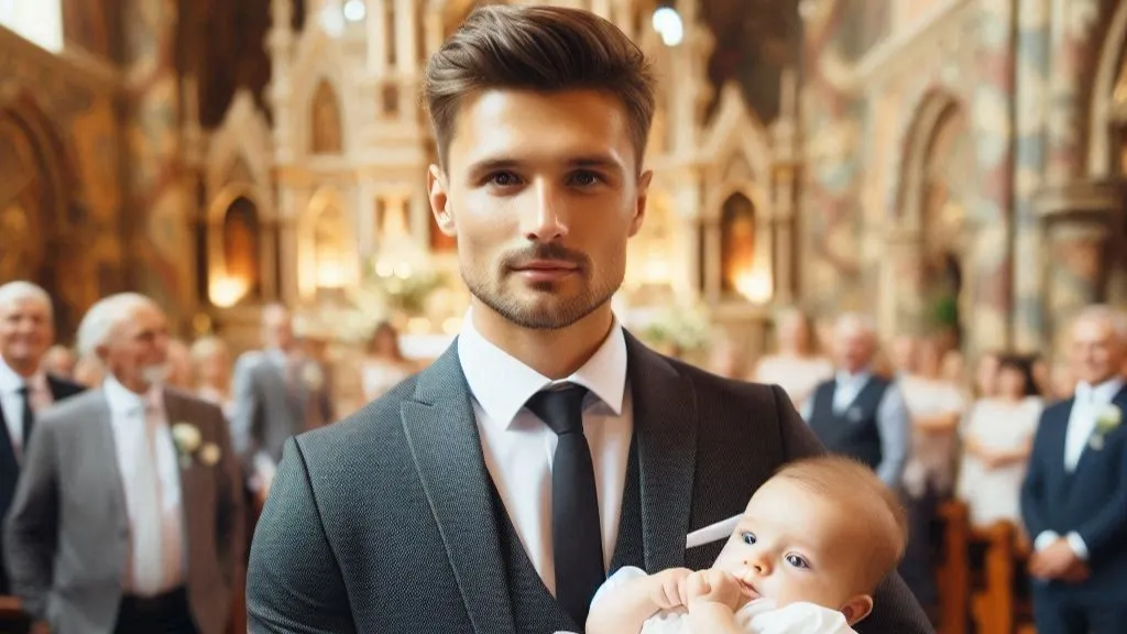 Zdjęcie Męskie stylizacje na chrzciny – elegancja, która zachwyci gości