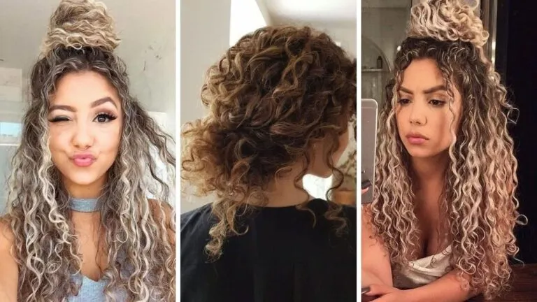 Zdjęcie Proste i eleganckie fryzury z kręconych włosów na co dzień bez wysiłku