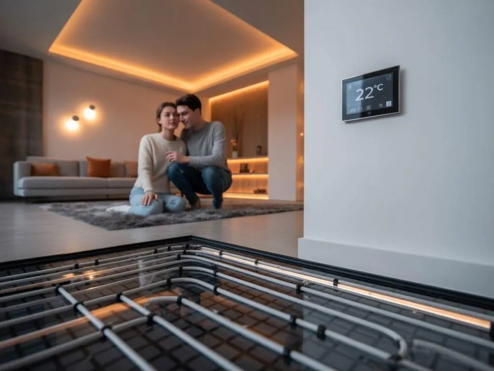 Zdjęcie Jak regulować ogrzewanie podłogowe, aby uniknąć przegrzewania i oszczędzać energię