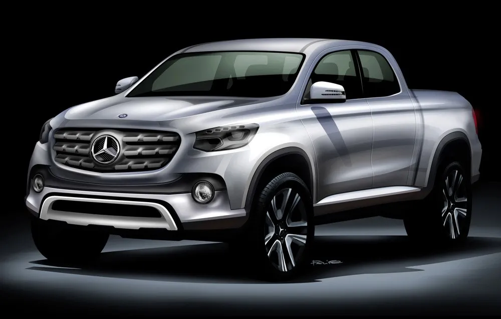 Zdjęcie Mercedes-Benz pick-up: luksus i funkcjonalność w Klasy X.