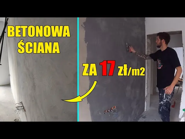 Zdjęcie Jak uzyskać efekt betonu na ścianie bez zbędnych kosztów i trudności