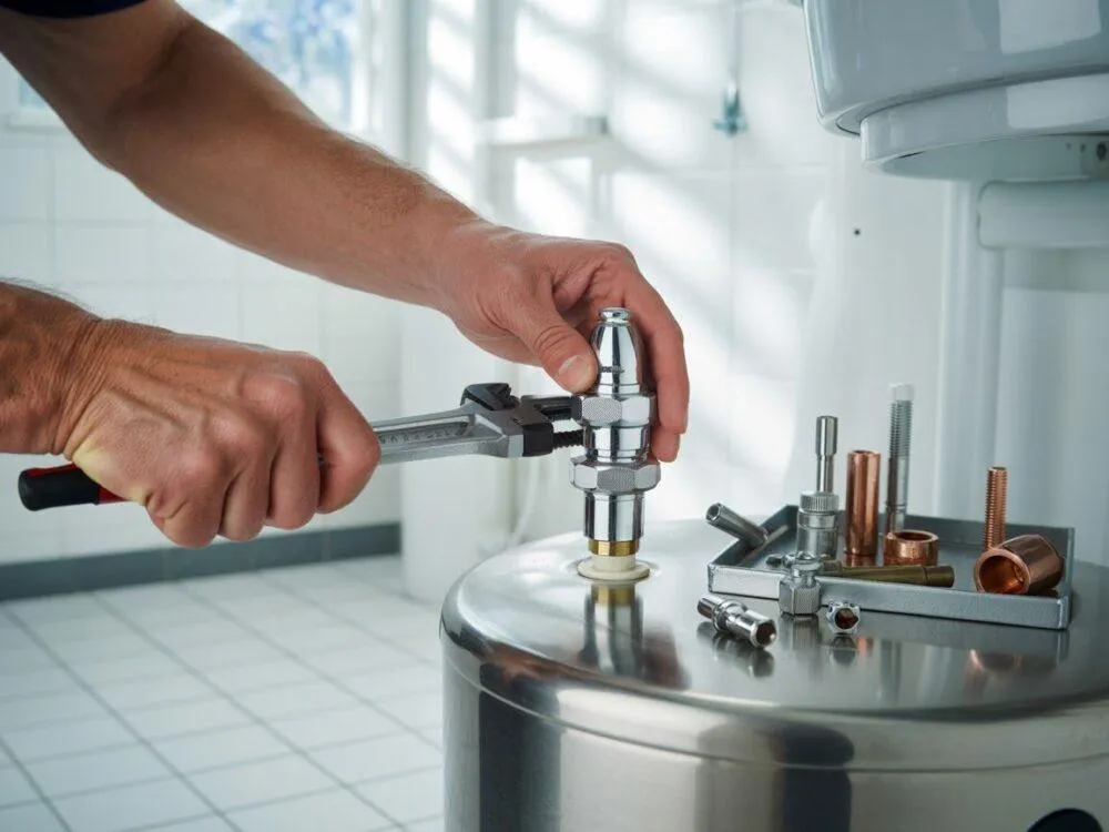 Zdjęcie Jak zamontować zawór bezpieczeństwa do bojlera bez błędów i problemów