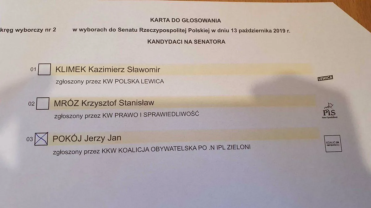Zdjęcie Jak głosować do senatu - uniknij błędów i poznaj zasady głosowania