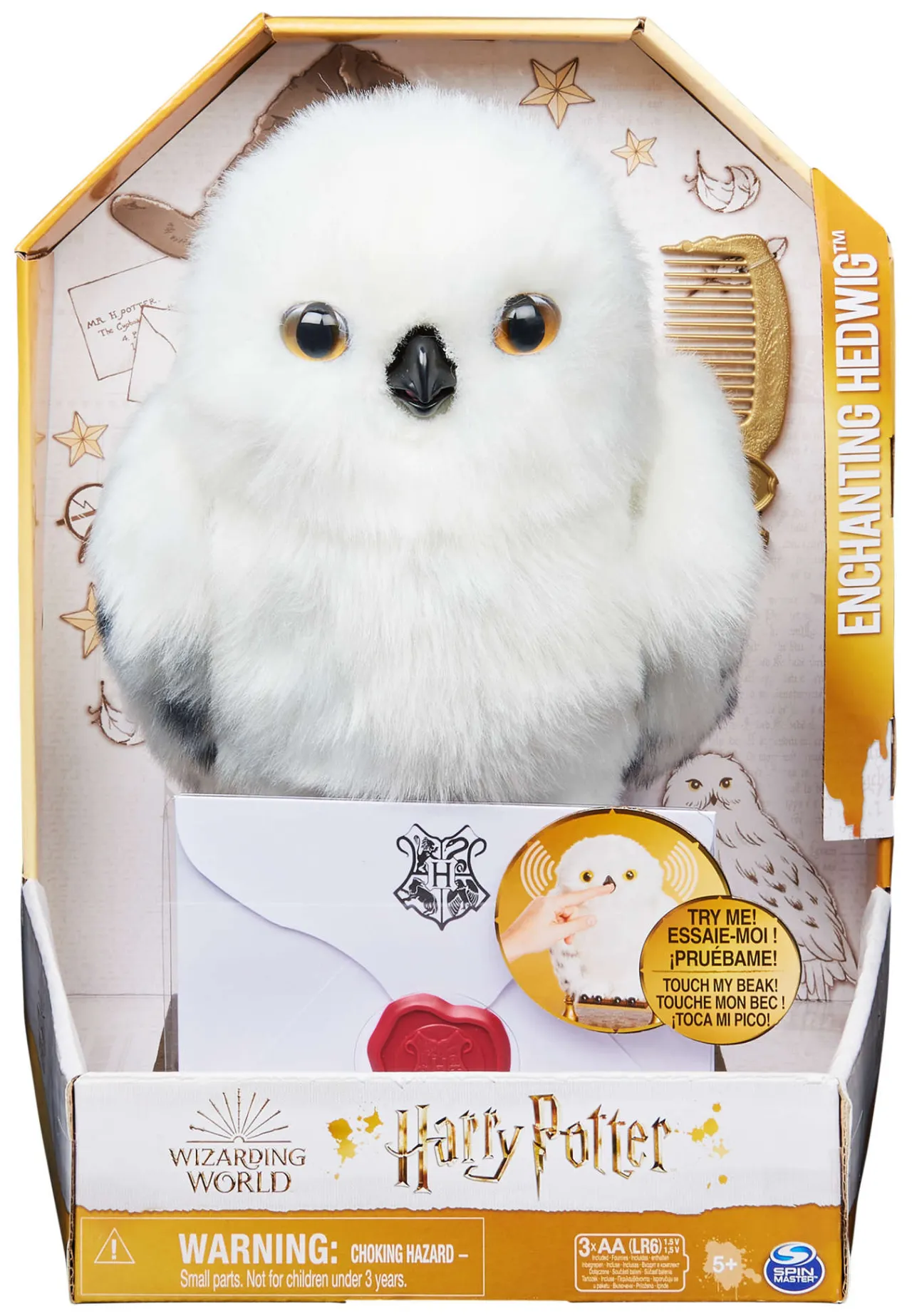Zdjęcie Interaktywna sowa Harry Potter - Hedwiga, która zachwyca dzieci