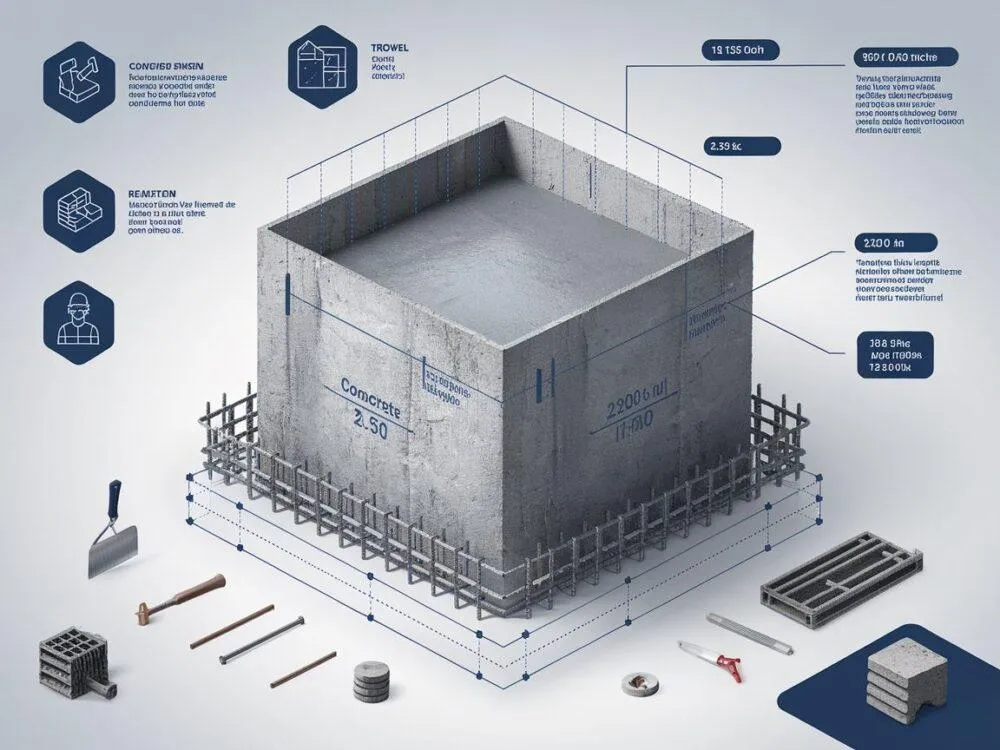 Zdjęcie Jak kubik betonu przekłada się na m3? Zaskakujące fakty i obliczenia