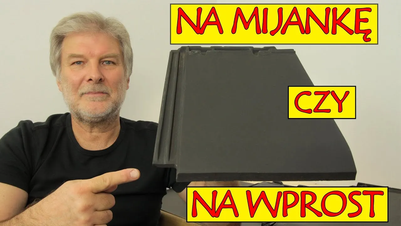 Zdjęcie Dachówka płaska na mijankę czy prosto - co wybrać dla lepszej szczelności?
