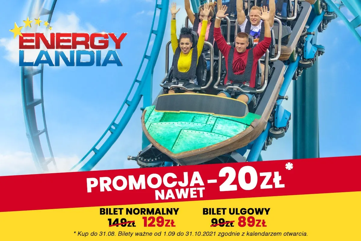 Zdjęcie Ile kosztuje bilet do Energylandii? Aktualne ceny i zniżki 2023