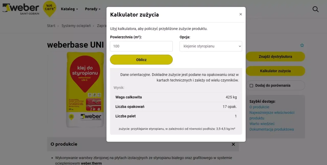 Zdjęcie Ile kleju na 200m2 elewacji? Oblicz dokładnie, uniknij strat!