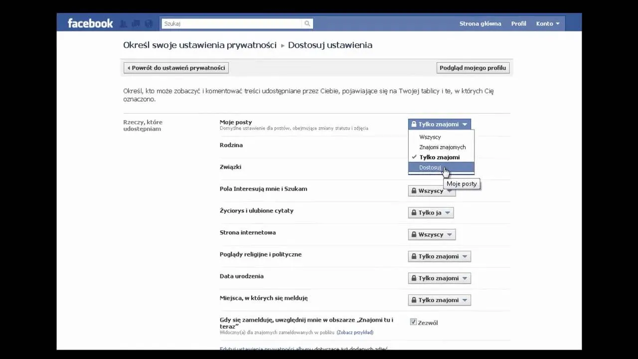 Zdjęcie Jak ustawić profil prywatny na Facebooku i chronić swoje dane przed niepowołanymi osobami