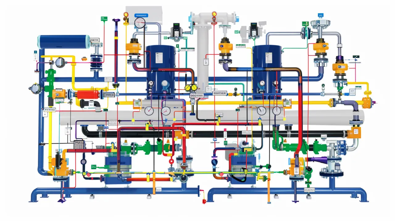 Zdjęcie Układ hydrauliczny: Jak poprawnie zrozumieć schemat i jego funkcje?
