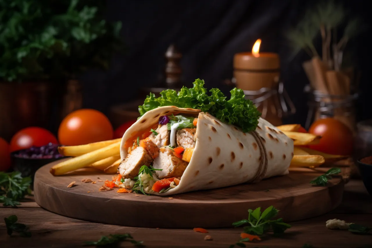 Zdjęcie Ile kalorii ma kebab wegetariański? Zaskakujące wartości odżywcze