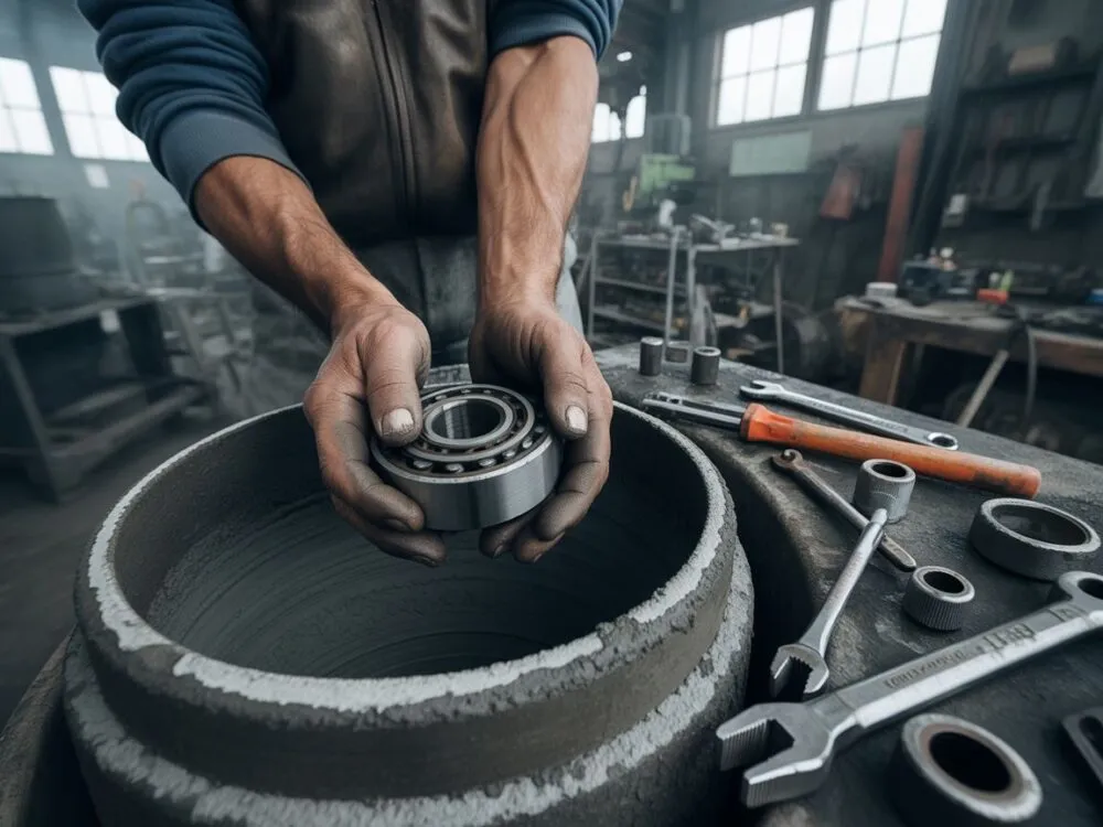 Zdjęcie Jakie łożyska do betoniarki wybrać, aby uniknąć kosztownych napraw