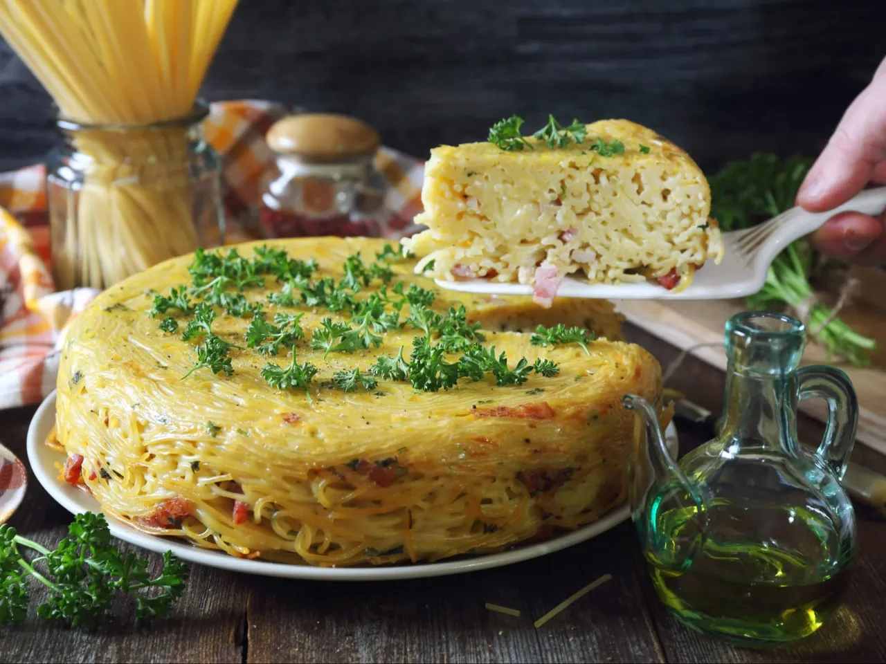 Zdjęcie Najlepszy przepis na zapiekane spaghetti, które zachwyci każdego smakosza