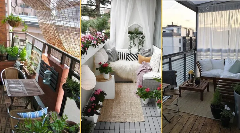 Zdjęcie Jak skutecznie zasłonić szklany balkon dla prywatności i estetyki