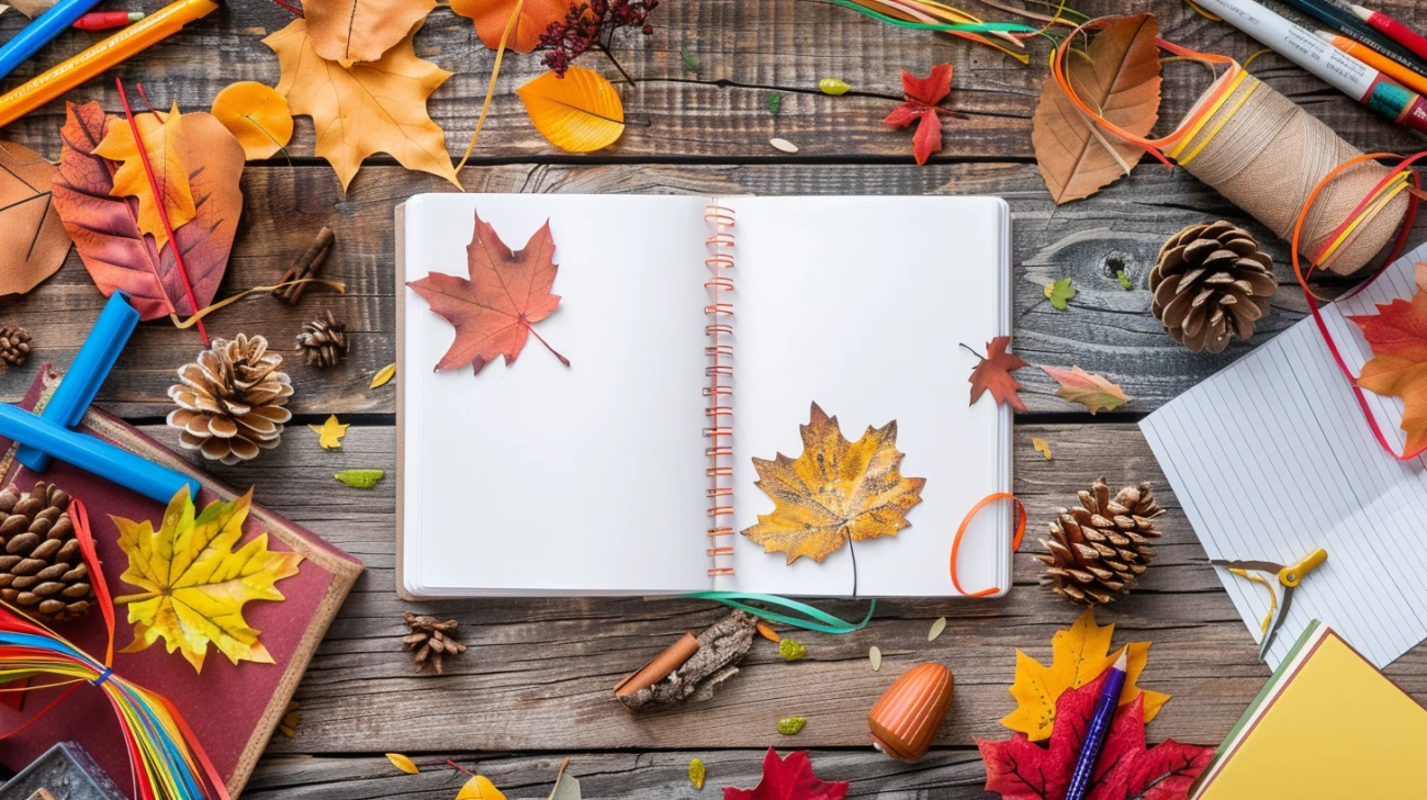Zdjęcie Jesienny lapbook - jak stworzyć go krok po kroku z dziećmi?