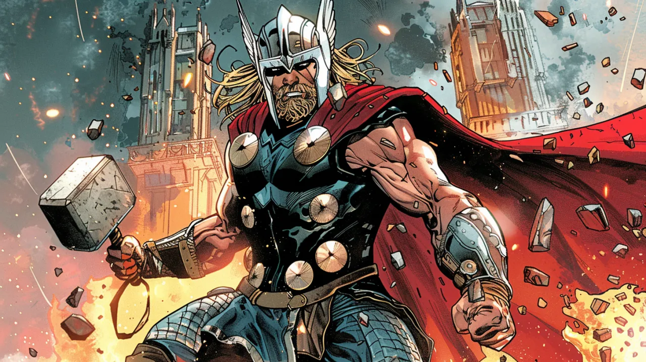 Zdjęcie Thor Komiks - Jakie są przygody tego nordyckiego boga w komiksach?