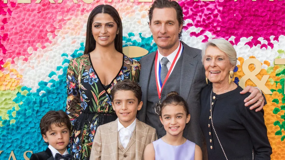 Zdjęcie Matthew McConaughey: wiek, dzieci i żona - wszystko o rodzinie aktora