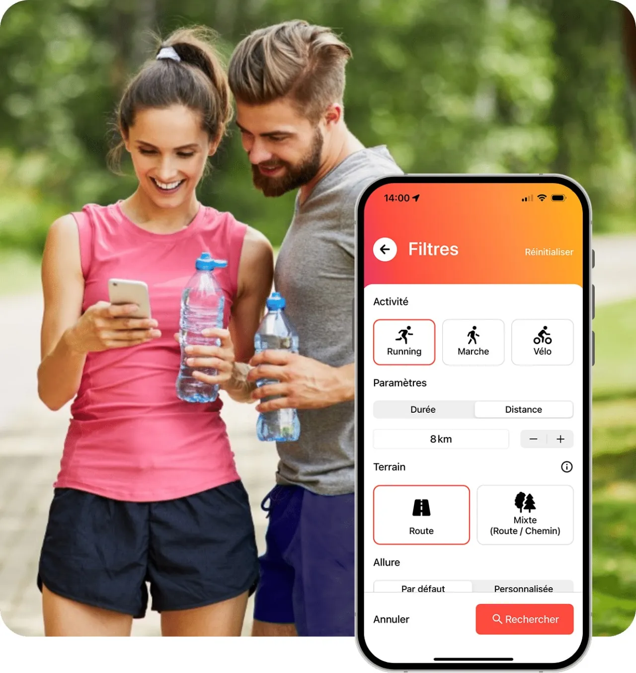 Zdjęcie Trouvez les meilleurs parcours de footing pour améliorer vos courses