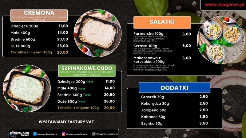 Zdjęcie Spaghetti Starołęka: Pyszne dania w MaQAron Spaghetteria w Poznaniu