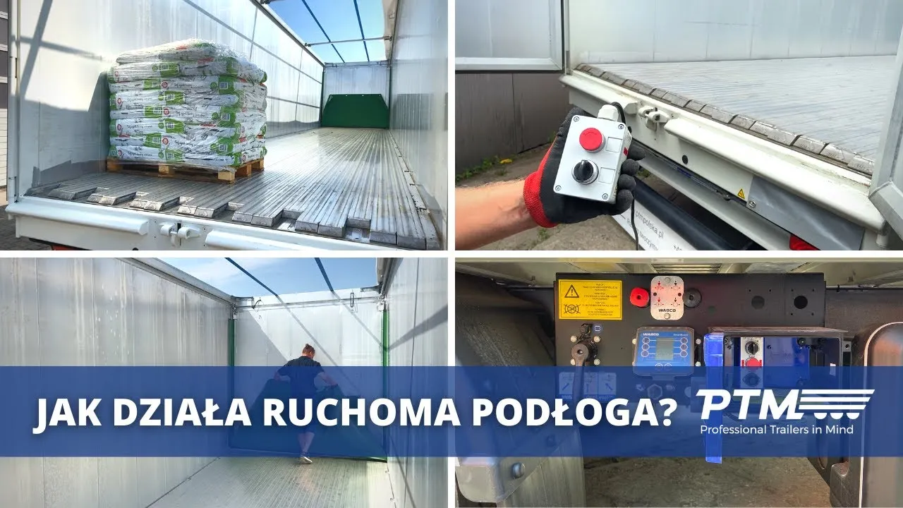 Zdjęcie Naczepa ruchomą podłogą do czego? Odkryj jej zastosowania w transporcie