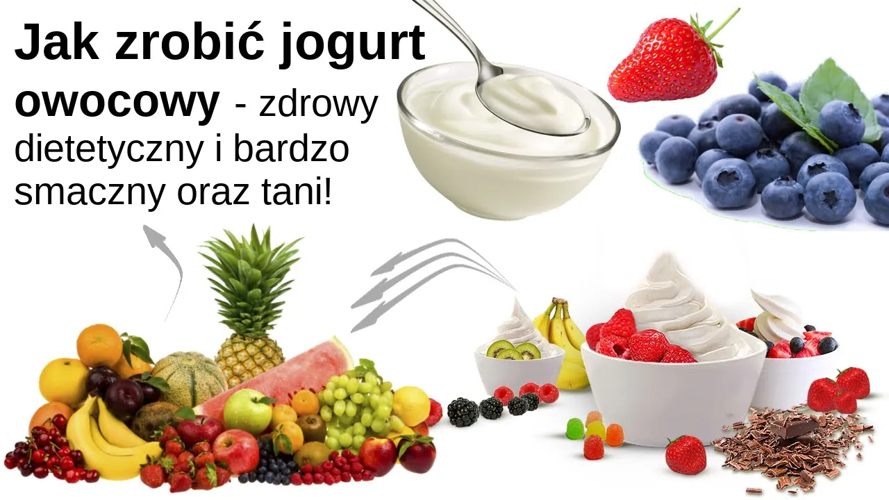 Zdjęcie Jak zrobić jogurt owocowy w prosty sposób - pyszny i zdrowy przepis