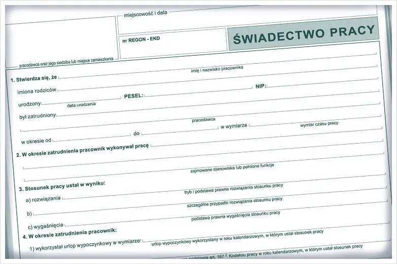 Zdjęcie Umowa zlecenie a świadectwo pracy - co musisz wiedzieć?