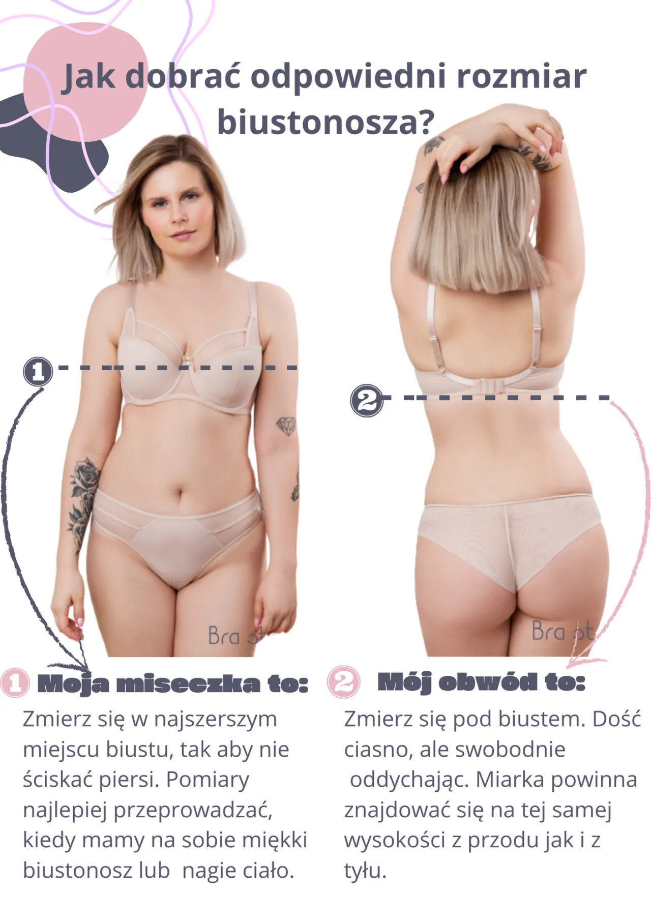 Zdjęcie Rozmiar stanika co oznacza? Odkryj, jak dobrać idealny biustonosz