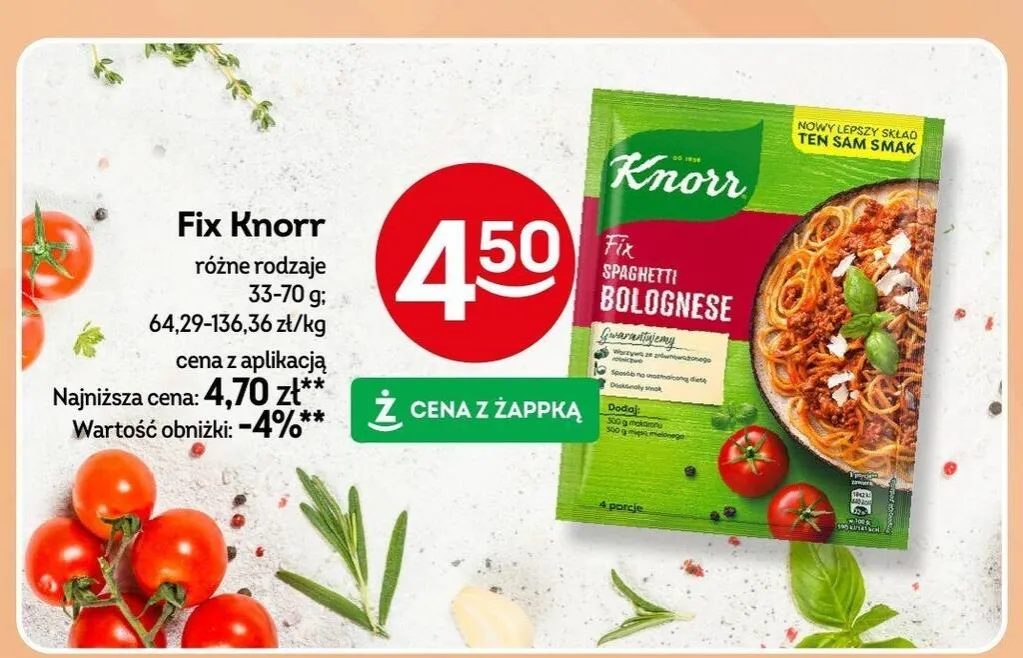 Zdjęcie Spaghetti bolognese w Żabce: aktualne ceny i promocje, które musisz znać