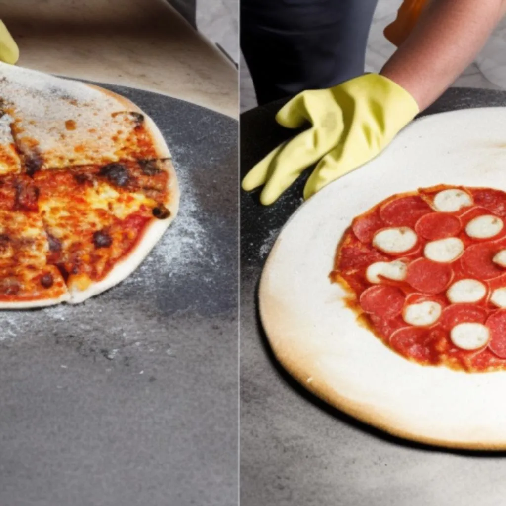 Zdjęcie Jak czyścić kamień do pizzy, aby uniknąć zniszczeń i plam