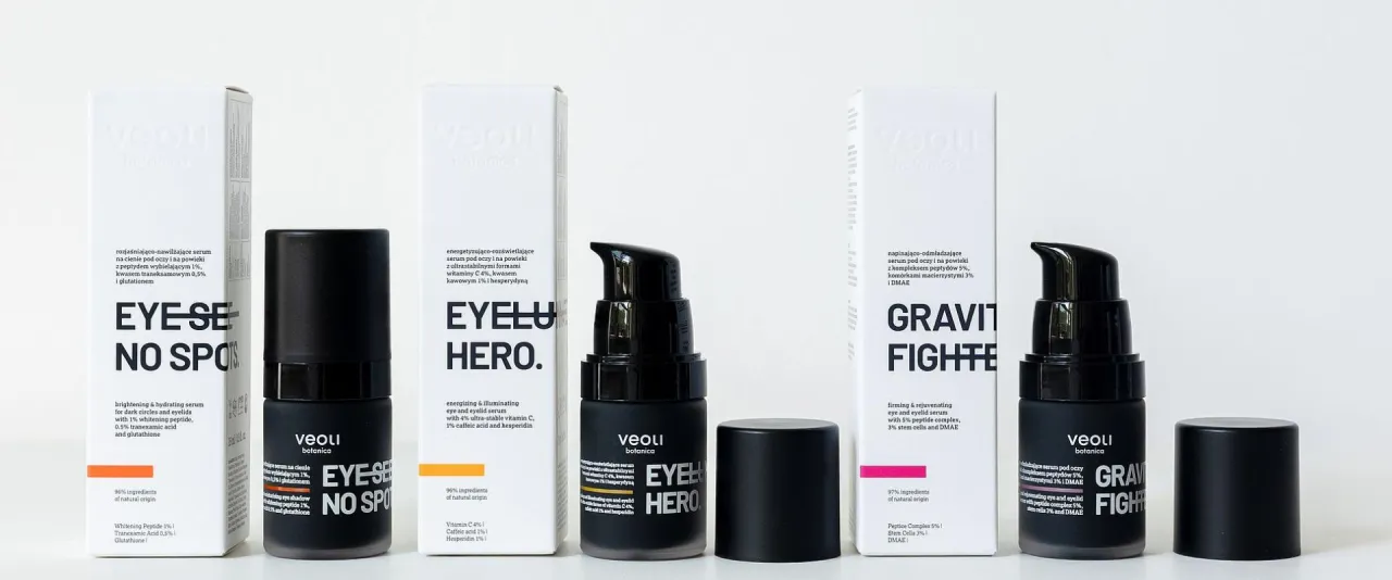 Zdjęcie Veoli serum pod oczy rozświetlające: skuteczna pielęgnacja oczu