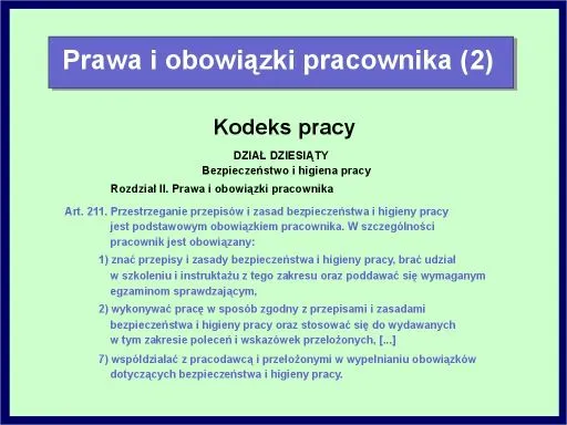 Zdjęcie Kodeks pracy: co to jest i jakie prawa reguluje dla pracowników