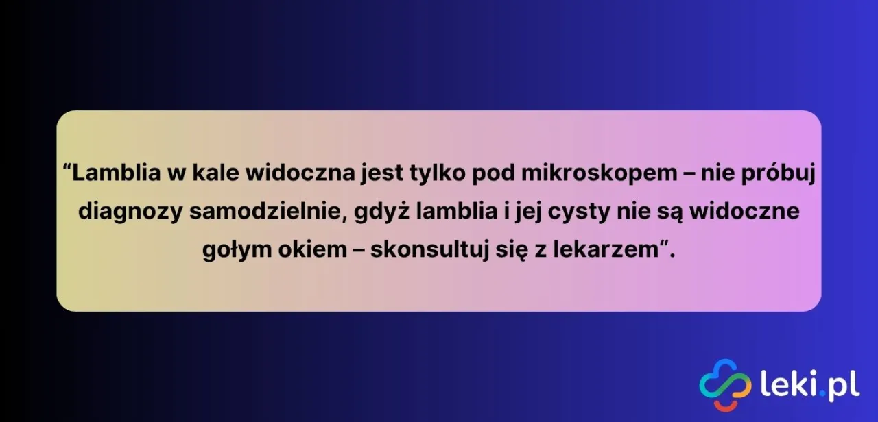 Zdjęcie Jakie są objawy lambliozy u człowieka i kiedy szukać pomocy?