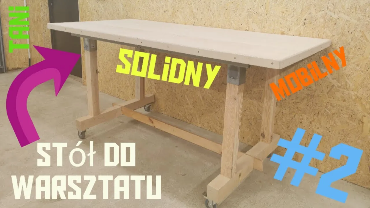 Zdjęcie Jak zrobić stół warsztatowy z drewna – proste kroki, które musisz znać