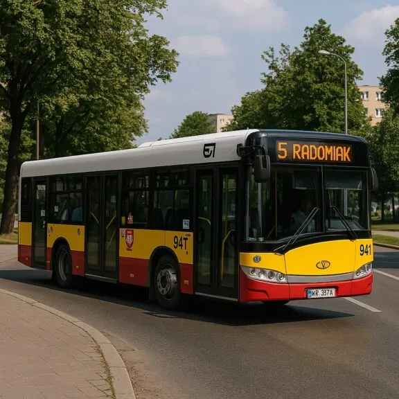 Zdjęcie Rozkład jazdy Radom MPK – aktualne godziny i trasy autobusów