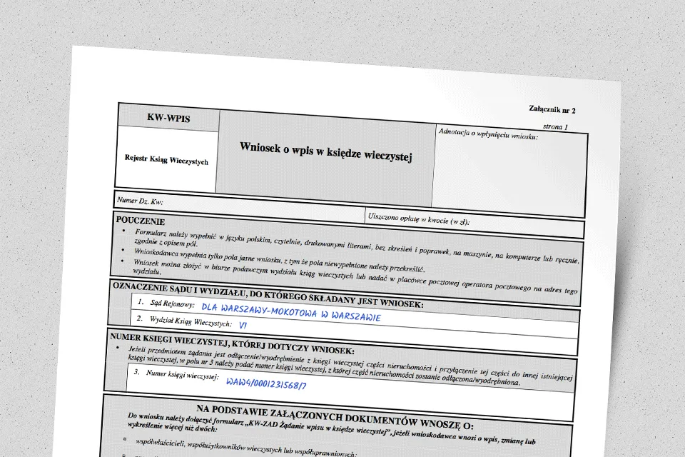 Zdjęcie Wpis do hipoteki - poznaj rzeczywisty czas oczekiwania w sądzie