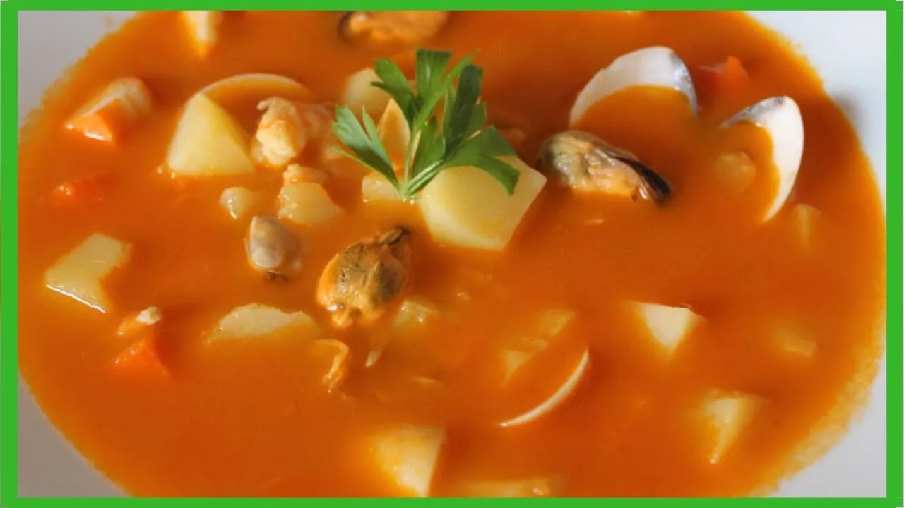 Zdjęcie Sopa de marisco sencilla: receta rápida y deliciosa para disfrutar