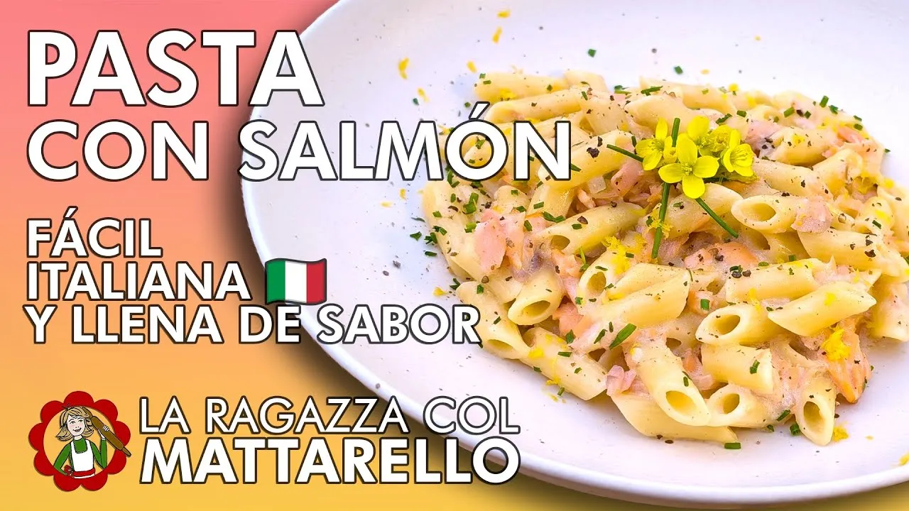 Zdjęcie Pasta con Salm&oacute;n: Receta Perfecta, Variaciones y Trucos de Chef
