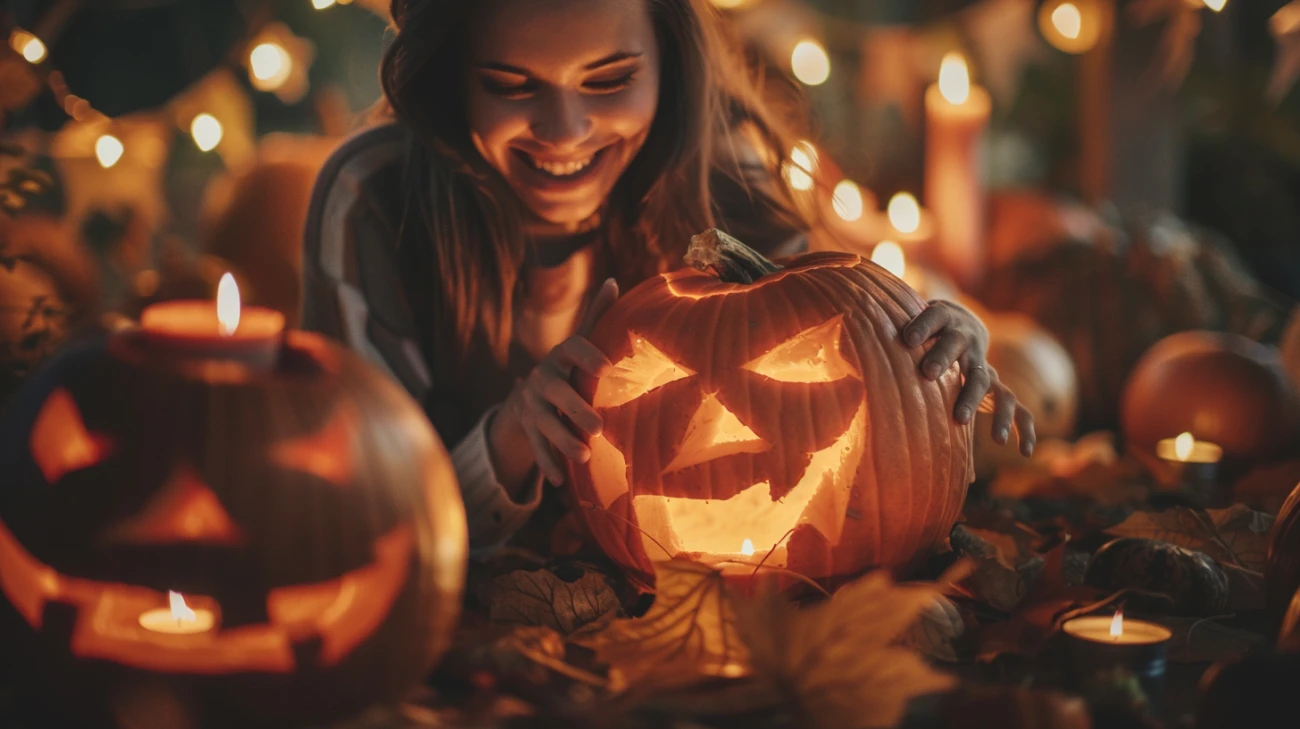 Zdjęcie Dekorowanie dyni na Halloween, czyli jak ozdobić dynie