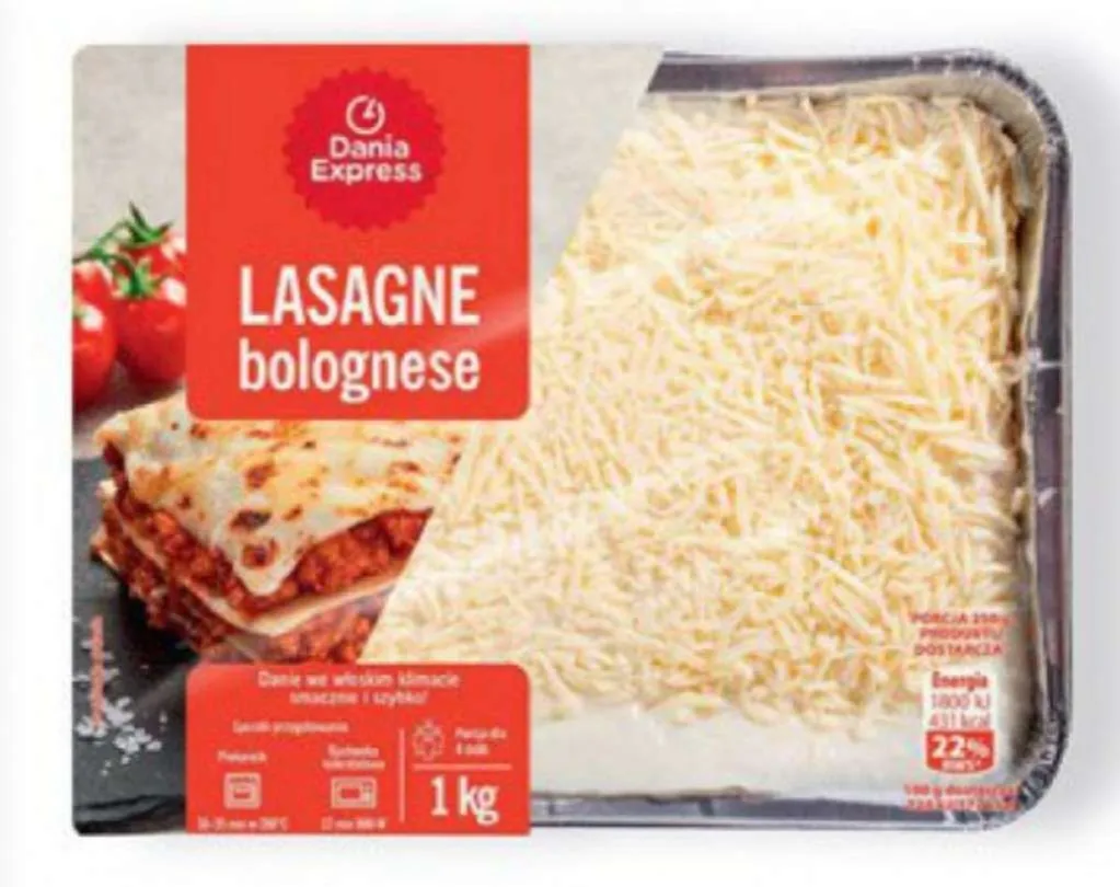 Zdjęcie Ile kalorii ma lasagne z Biedronki: kompletna informacja o wartościach