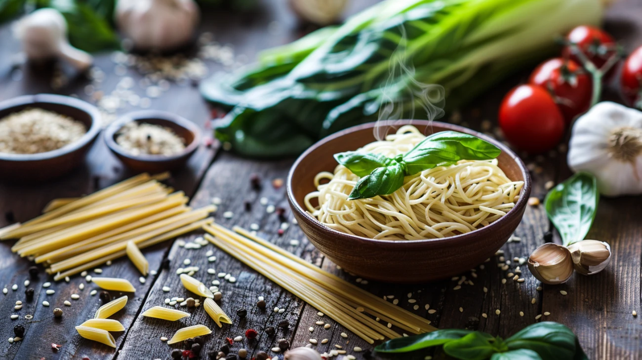 Zdjęcie Makaron z pak choi: Jak wprowadzić akcent orientalny do diety?