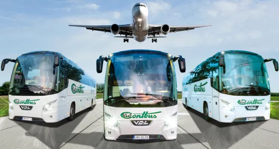 Zdjęcie Gdzie odjeżdża Contbus z Okęcia? Znajdź przystanek i uniknij problemów