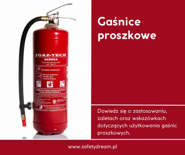 Zdjęcie Co można gasić gaśnicą proszkową? Sprawdź, jakie pożary są bezpieczne