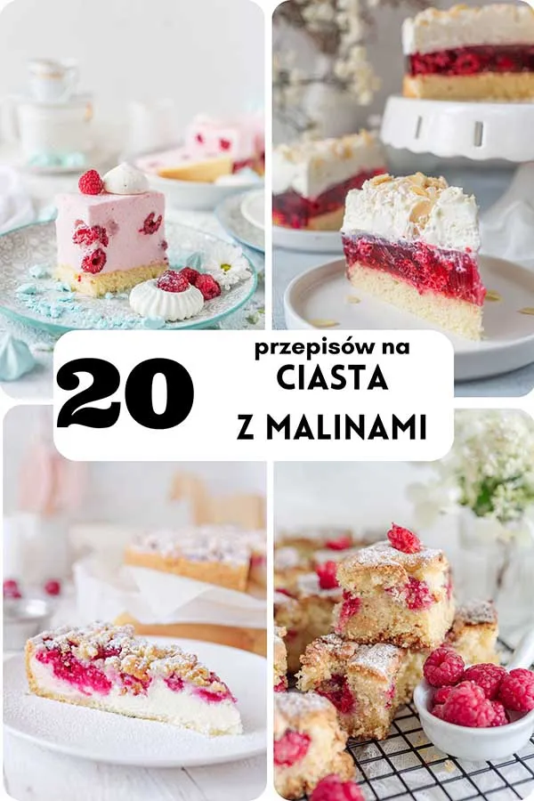 Zdjęcie Przepisy na ciasta z malinami bez pieczenia, które zachwycą każdego