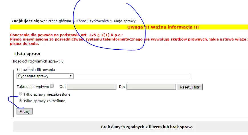 Zdjęcie Jak sprawdzić sprawę w e sądzie bez zakładania konta?